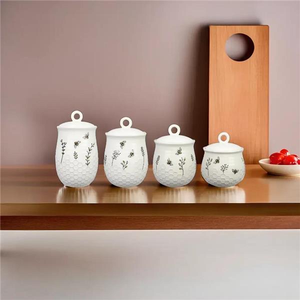 Honey Bee Ceramic Canister Set
