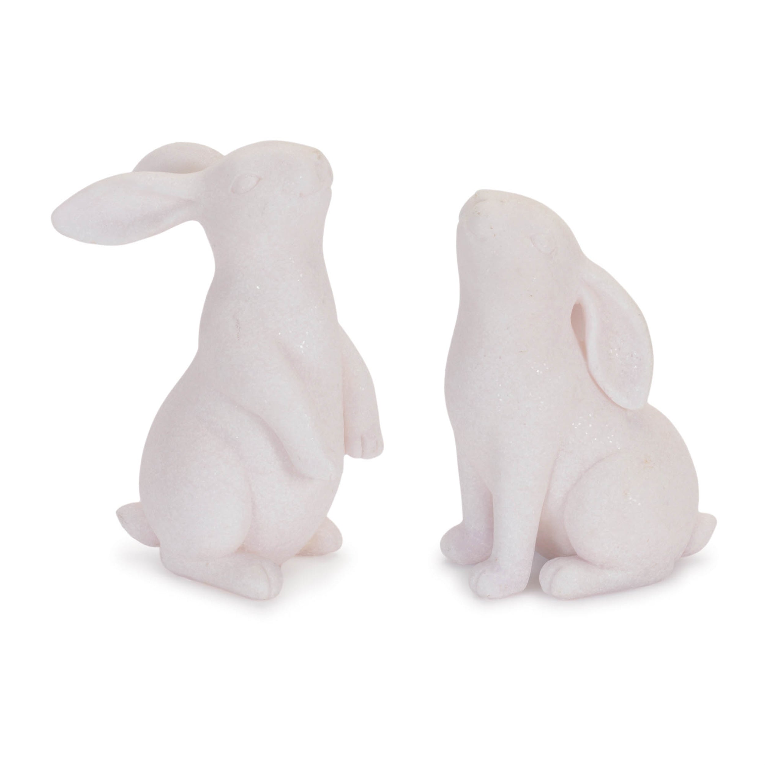 Bunny (Set of 2) 5.5"H, 6"H Resin