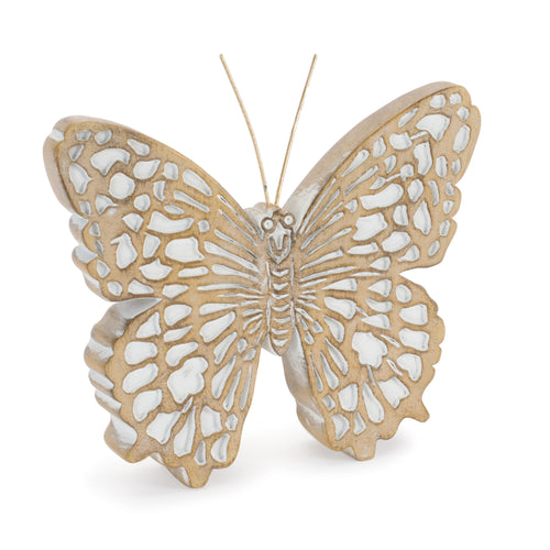 Butterfly (Set of 2) 5"H, 5.25"H Resin