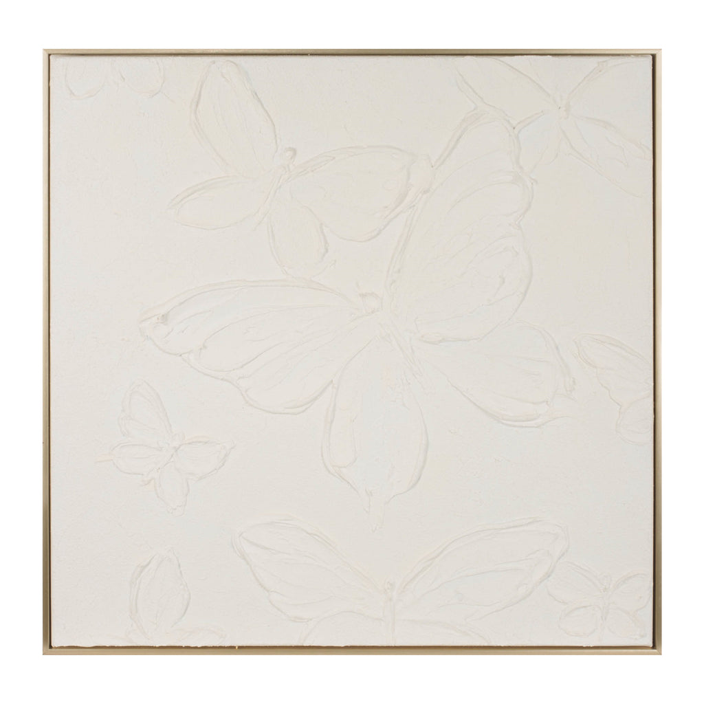 Butterfly Frame 24”SQ Canvas
