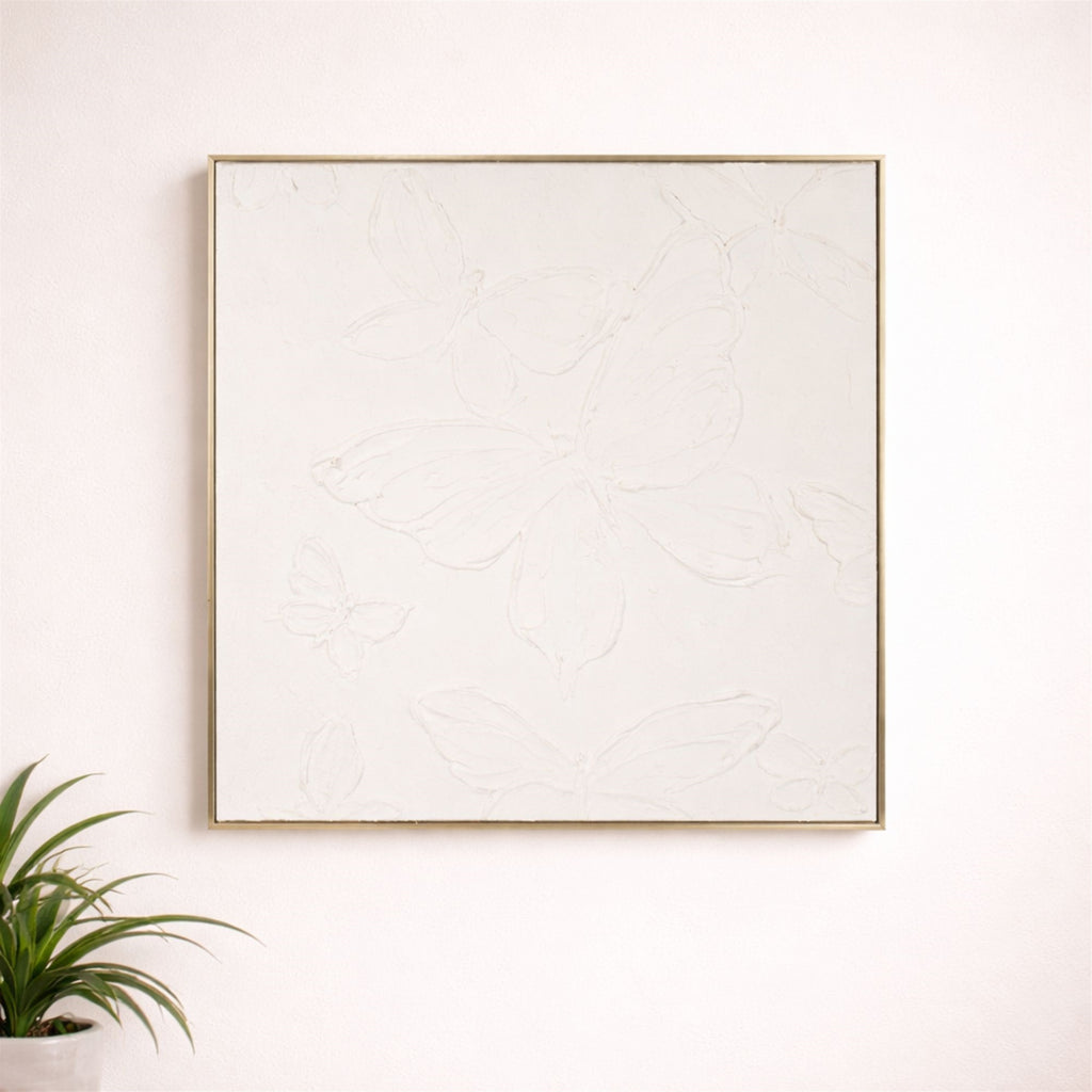 Butterfly Frame 24”SQ Canvas