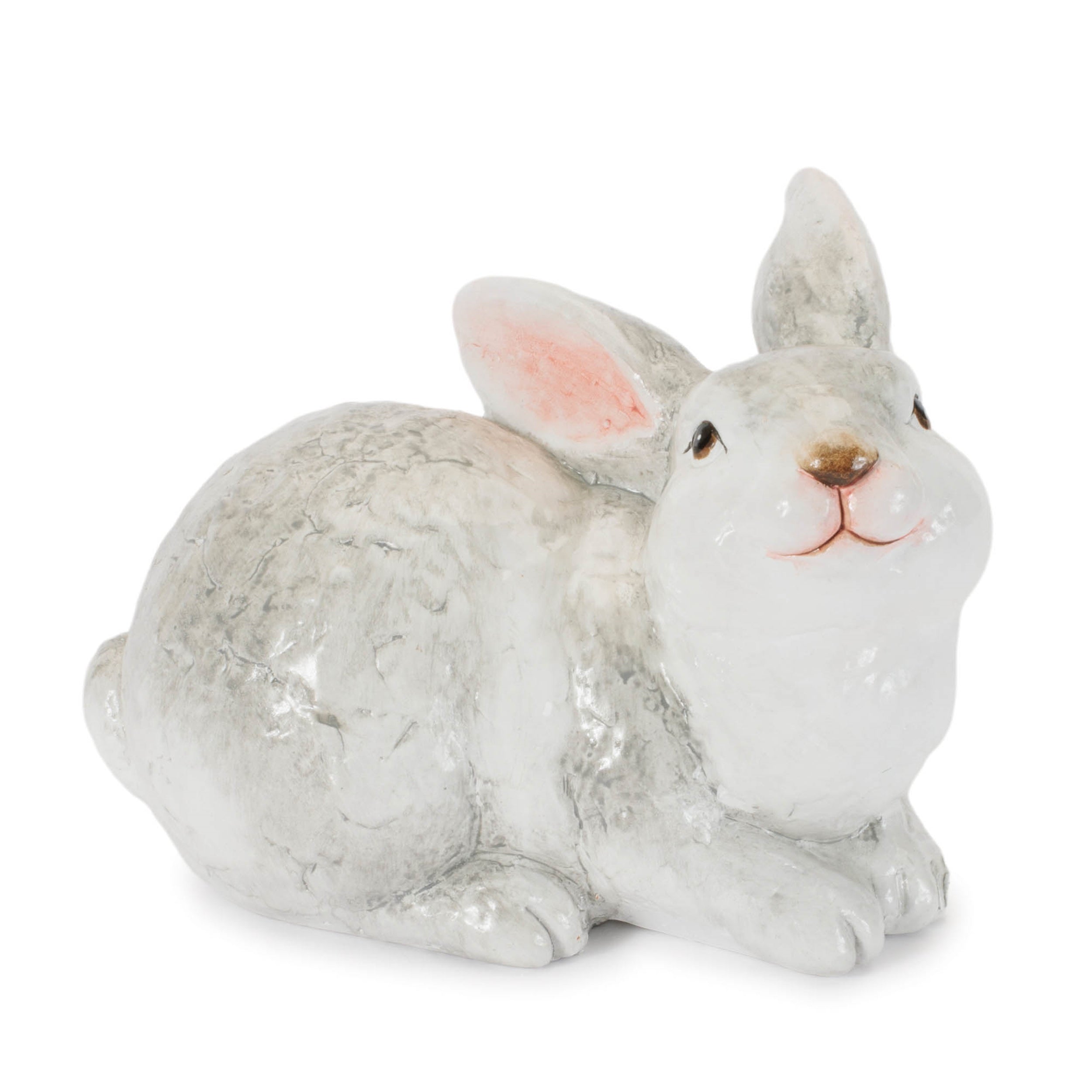 Rabbit (Set of 2) 6.25"L x 5"H Terra Cotta