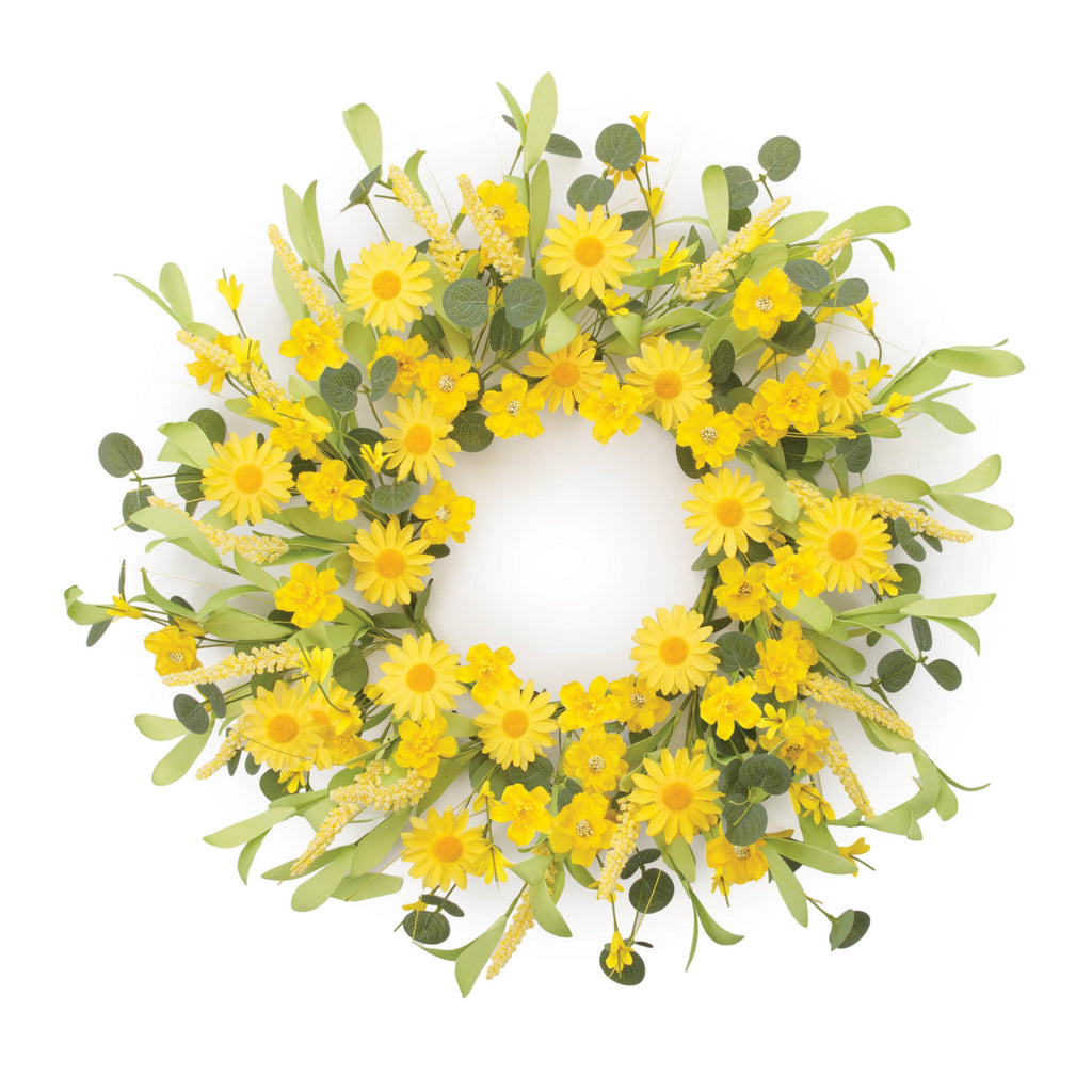 Mini Floral Wreath 22"