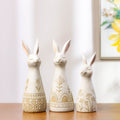 Rabbit (Set of 3) 8.25"H, 10"H Resin