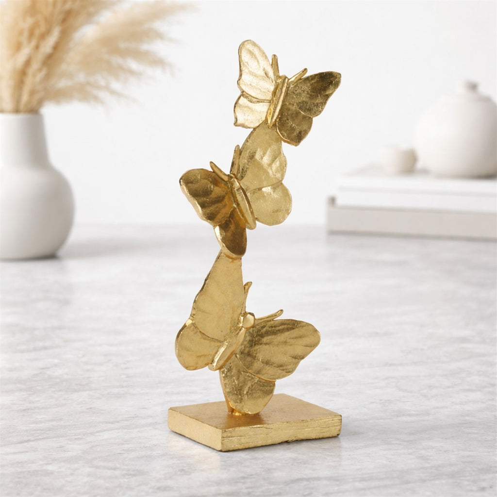 Butterfly Stack (Set of 2) 10.5”H Resin