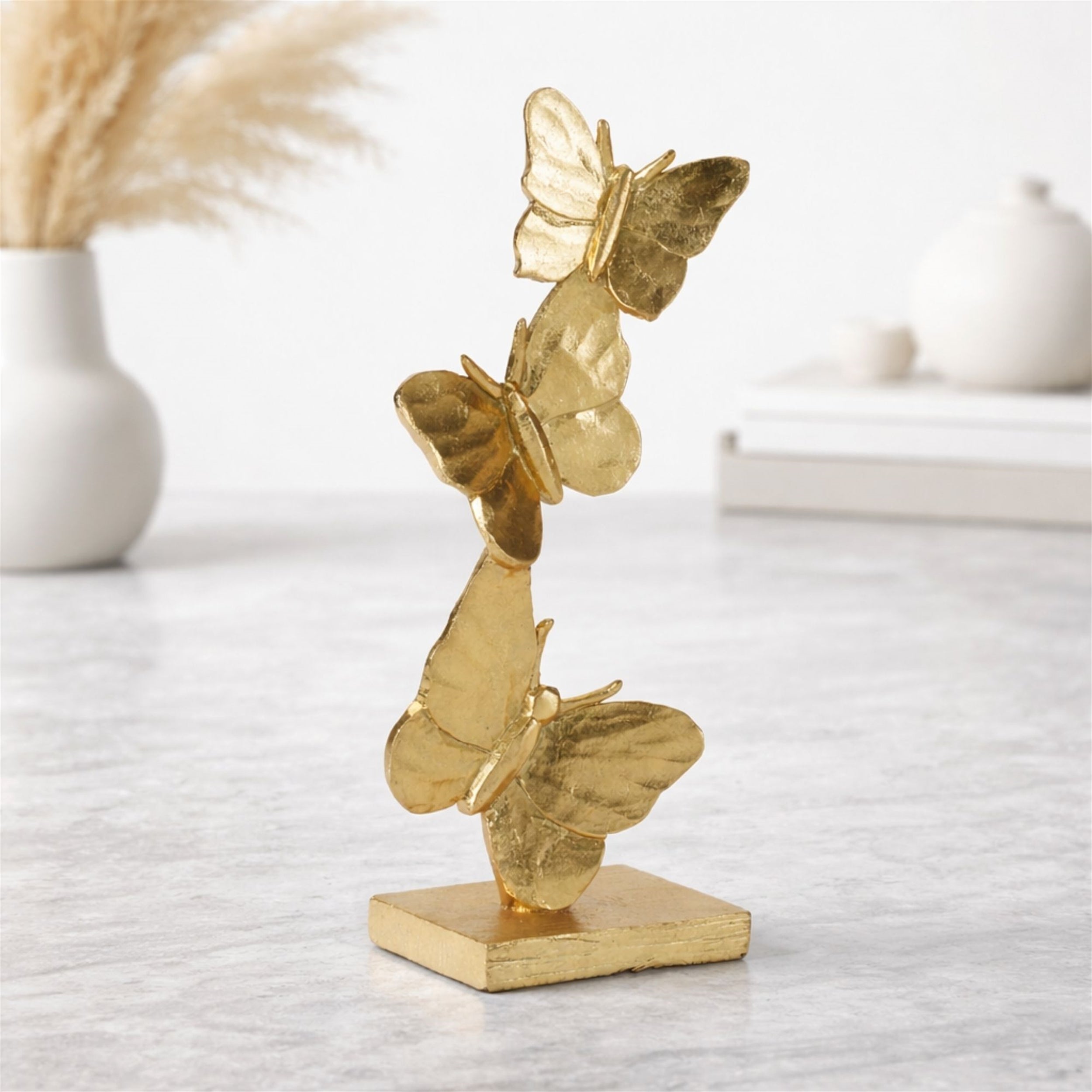 Butterfly Stack (Set of 2) 10.5”H Resin