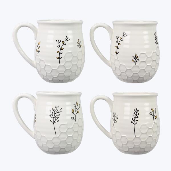 Honeybee Ceramic Mug set