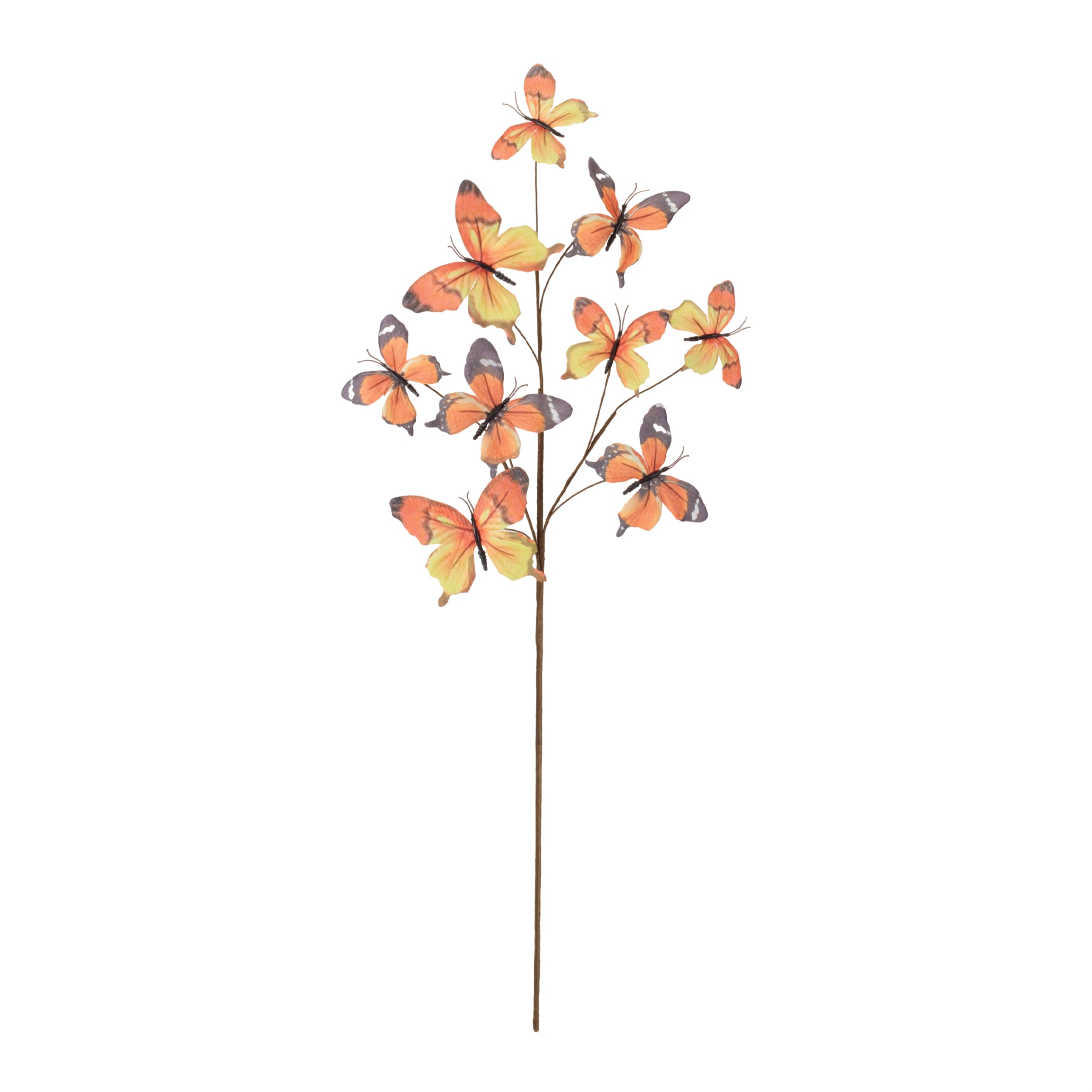 Butterfly Spray (Set of 4) 32”H Polyester