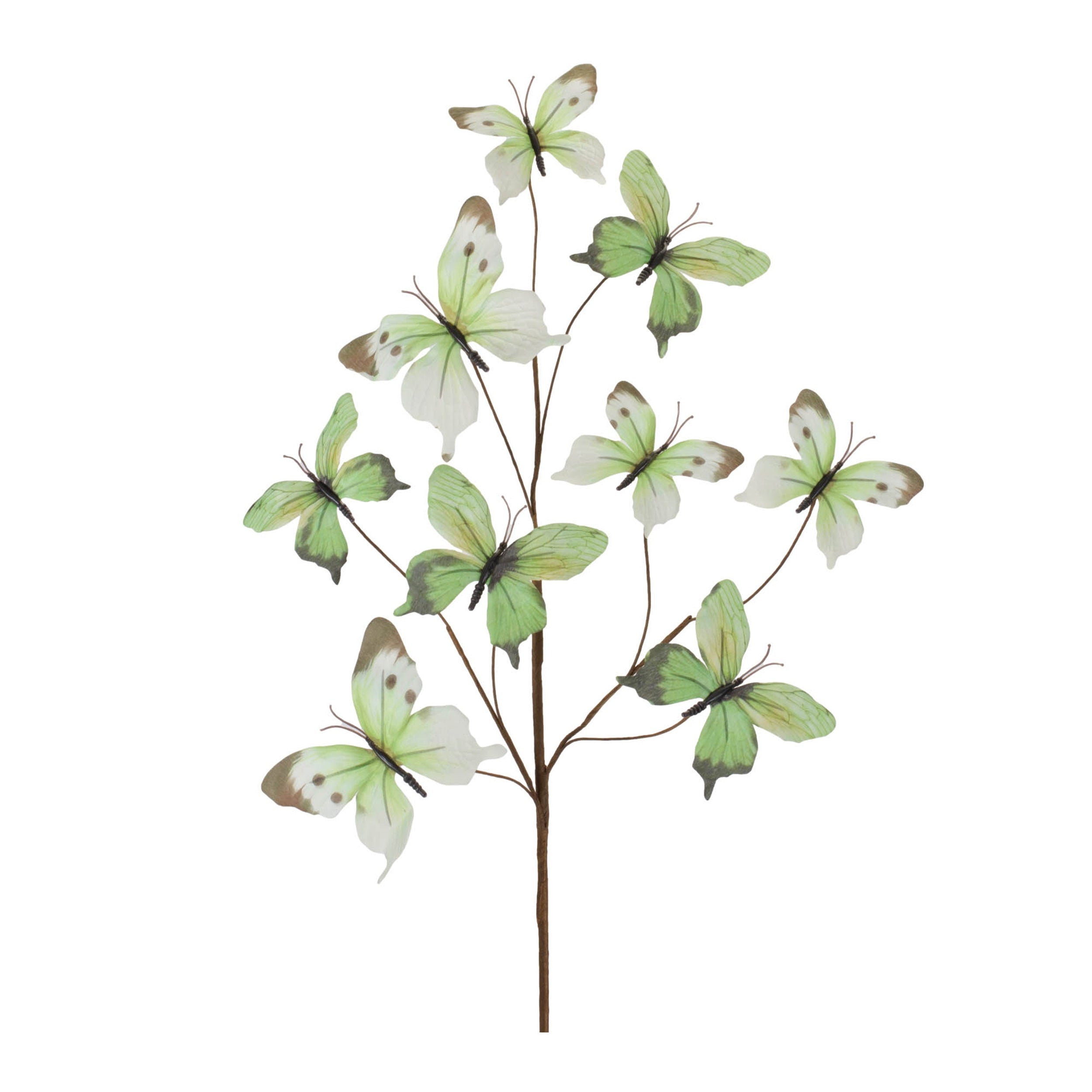 Butterfly Spray (Set of 4) 32”H Polyester