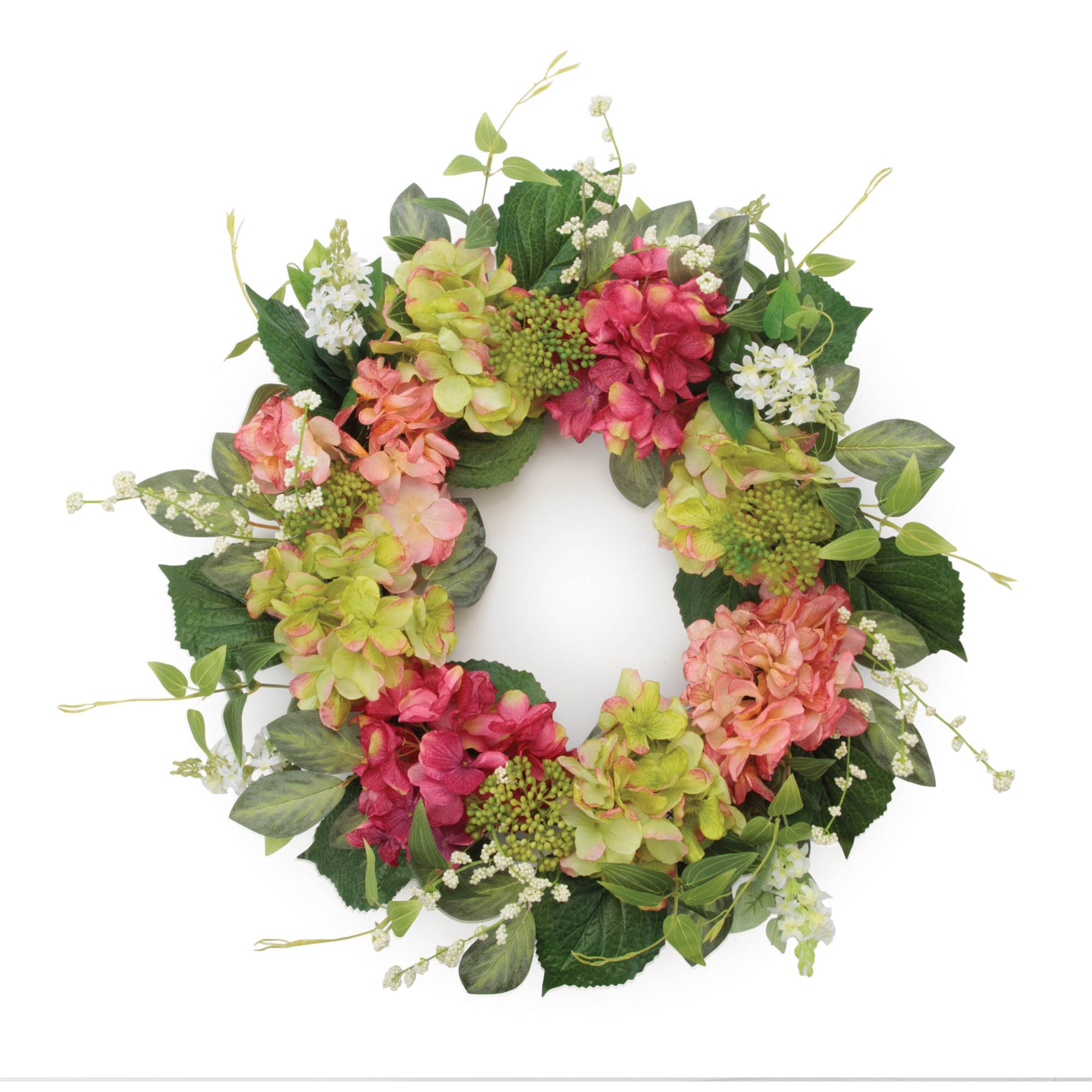 Hydrangea Wreath 22"D