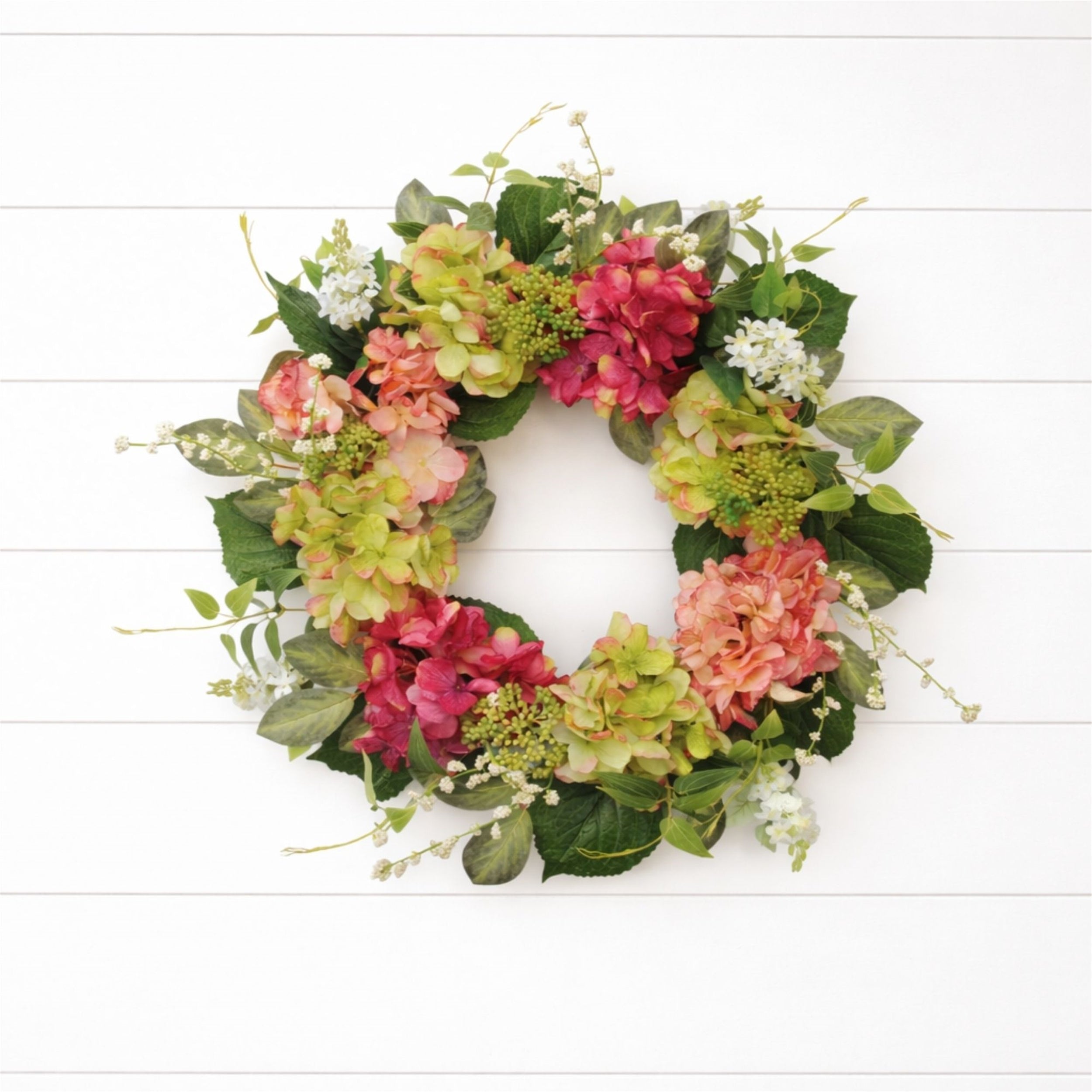 Hydrangea Wreath 22"D