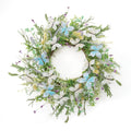 Mixed Foliage-Butterfly Wreath 24"