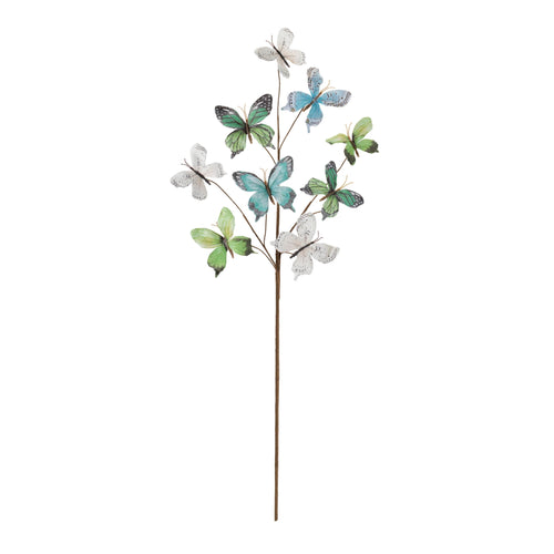 Butterfly Spray (Set of 6) 32”H Polyester