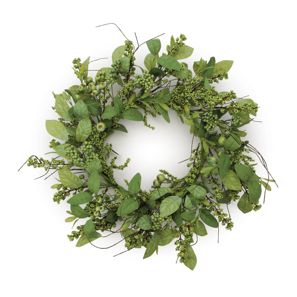 Mixed Berry Wreath 24"D