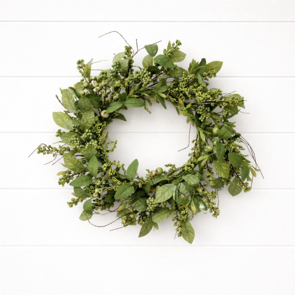 Mixed Berry Wreath 24"D