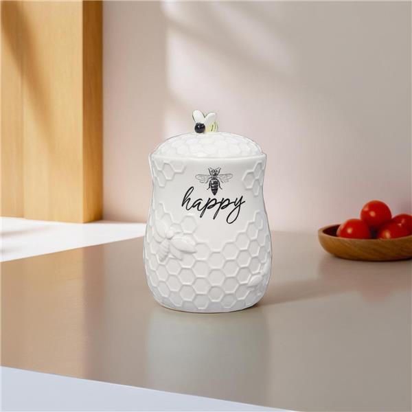 Ceramic Bee Treat Jar