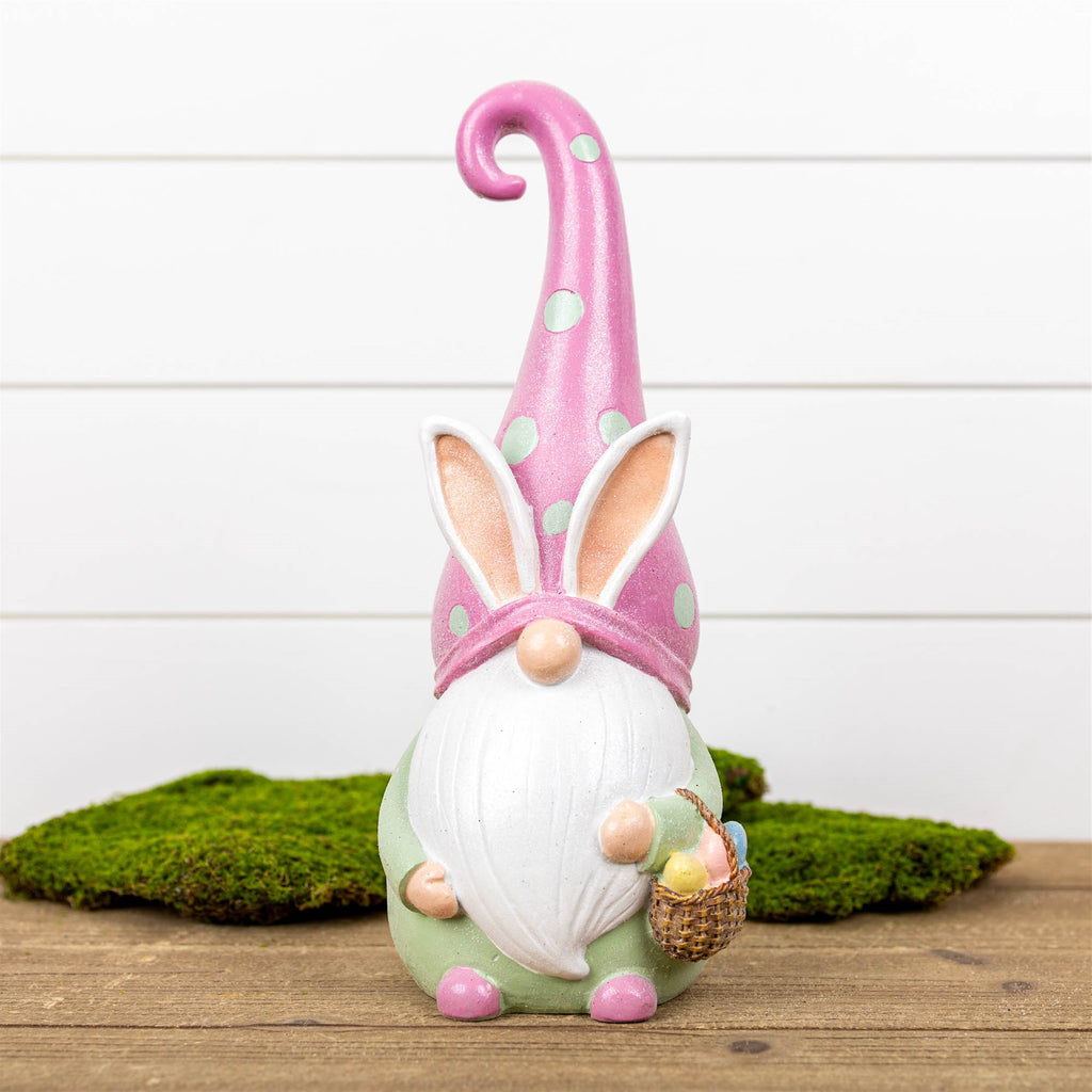 Easter Gnome Figurine 13"H