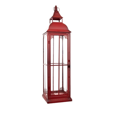 Ornamental Metal Floor Lantern (Set of 3)