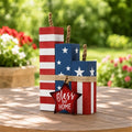 Americana Firecracker Block Bundle 14"H