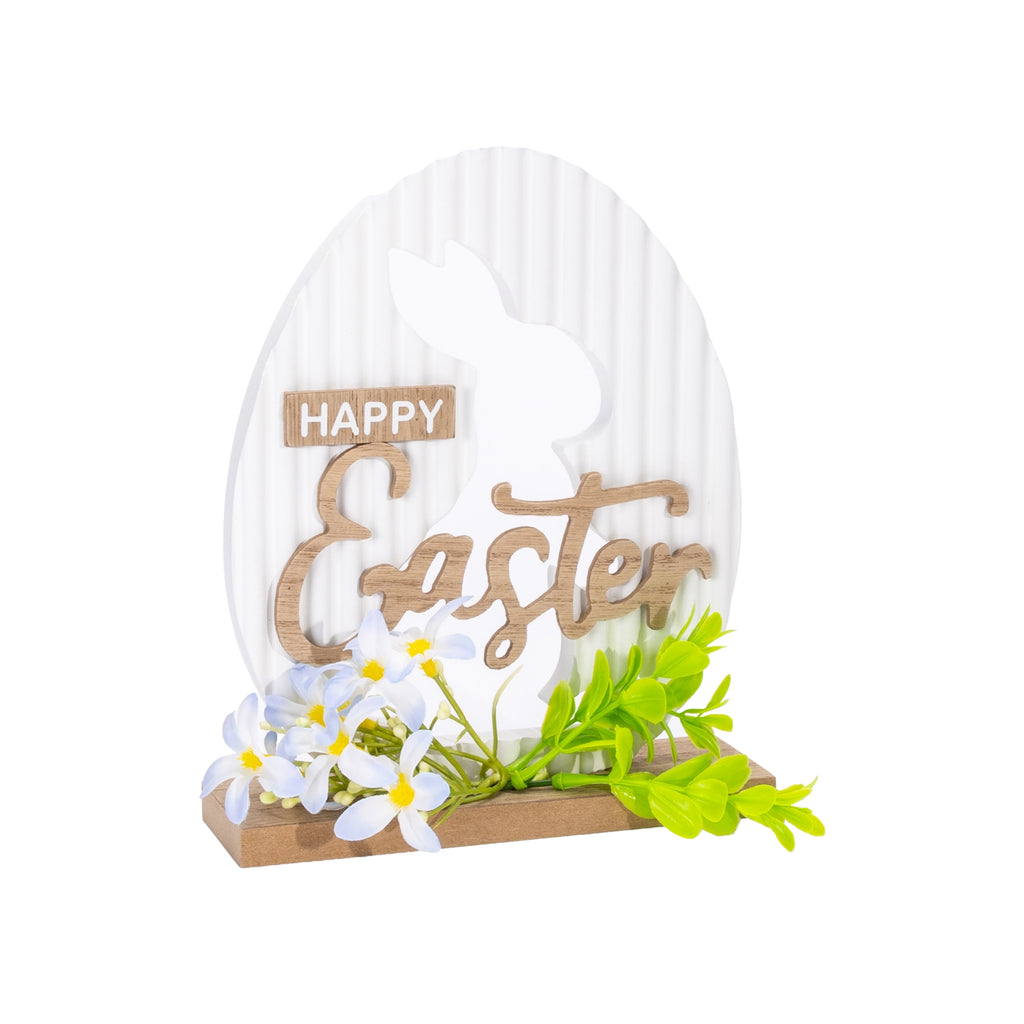 Easter Tabletop Rabbit Sign