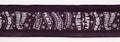 Black and White Christmas Sentiment Ribbon (Set of 3)