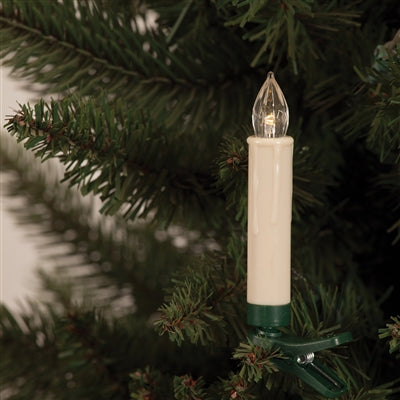 LED Clip on Taper Candle with Remote (Set of 24)