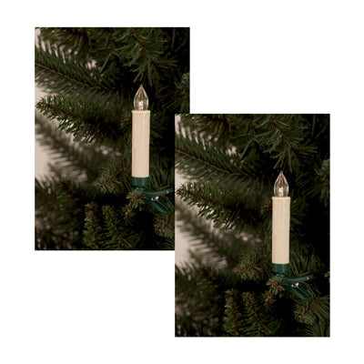LED Clip on Taper Candle with Remote (Set of 24)