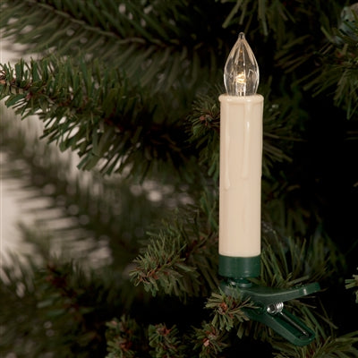LED Clip on Taper Candle with Remote (Set of 24)