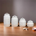 Coastal Ceramic Canister Set-4 pcs