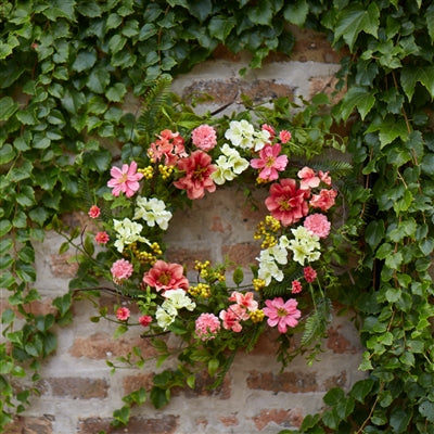 Cosmos Berry Wreath 27"D