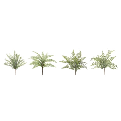 Assorted Fern Foliage Bush (Set of 12)