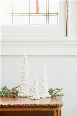 Off-White Tabletop Holiday Tree (Set of 6)