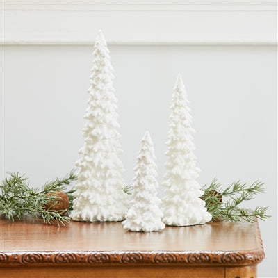 Off-White Tabletop Holiday Tree (Set of 6)
