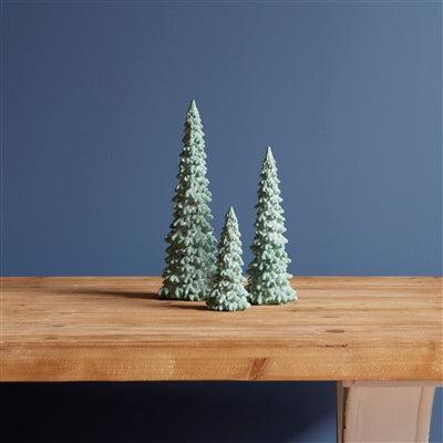 Glittered Holiday Tree (Set of 6)
