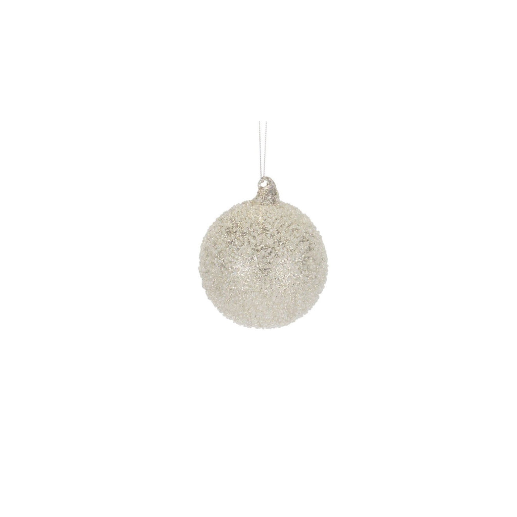 Beaded Glass Tree Ornament (Set of 6)