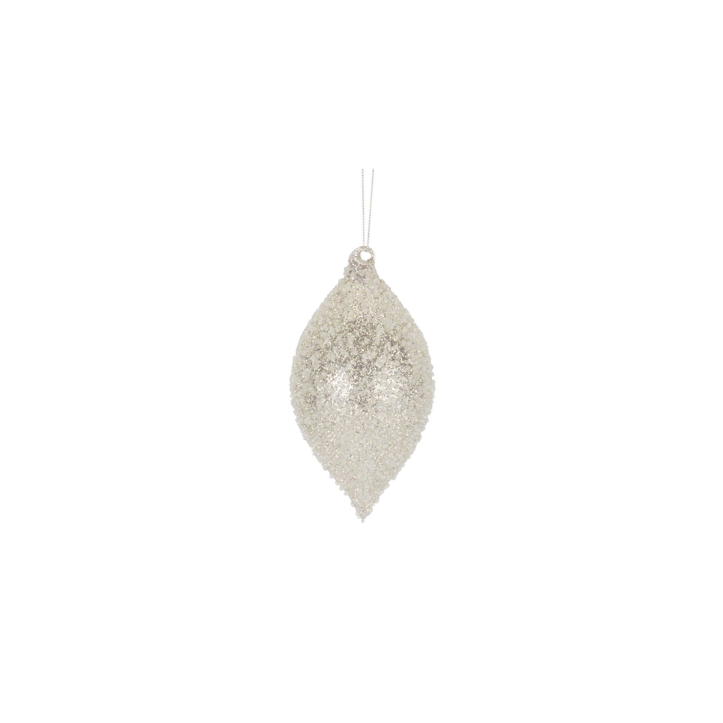 Beaded Glass Tree Ornament (Set of 6)