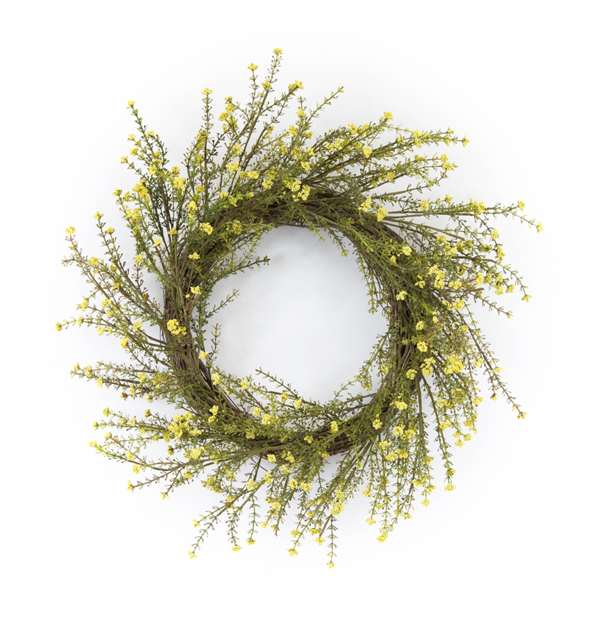 Mini Daisy Floral Wreath 18"D