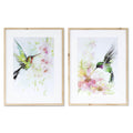 Framed Hummingbird Print (Set of 2)