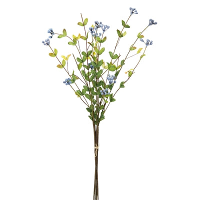 Blue Berry Foliage Spray (Set of 12)