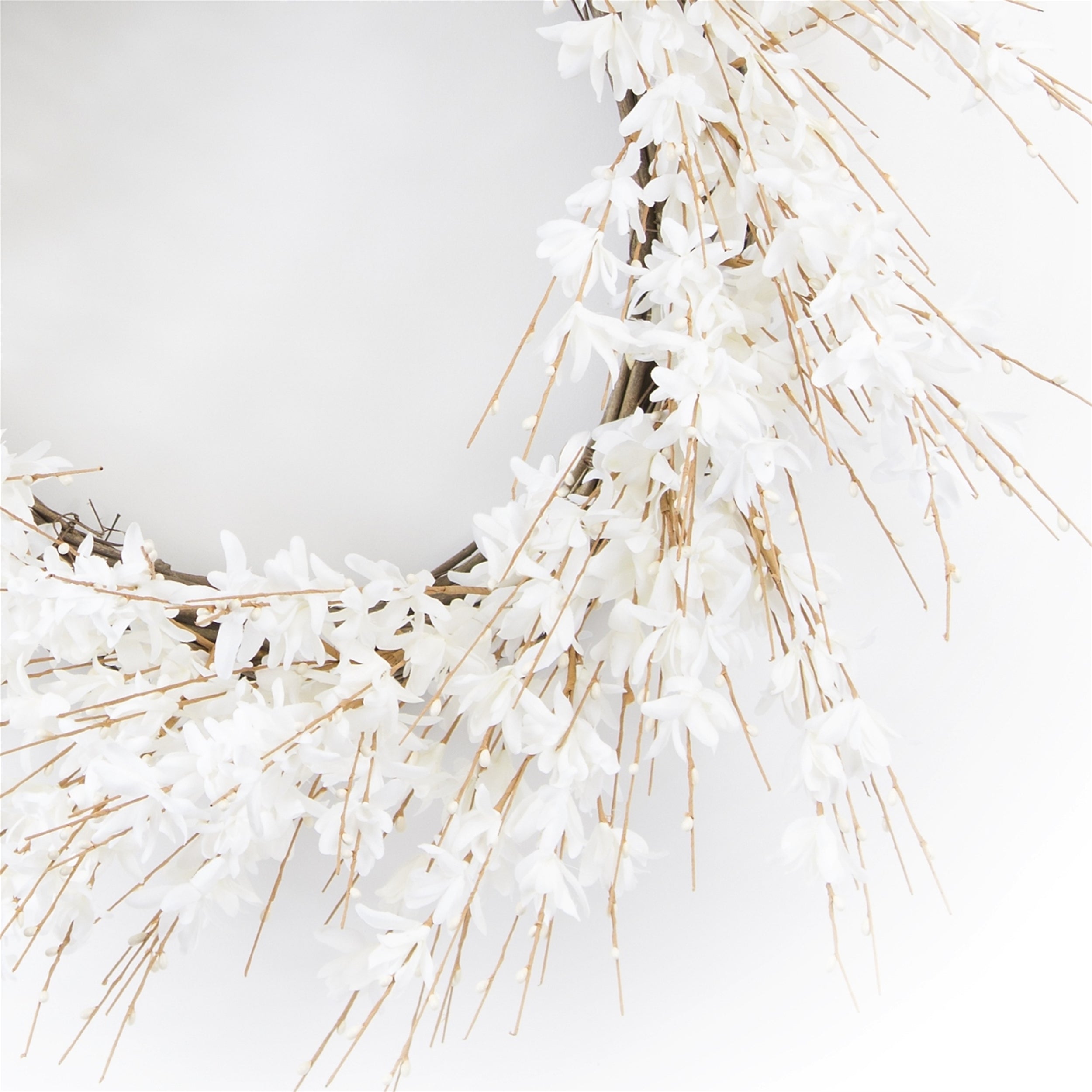 Blossom Floral Wreath 25"D