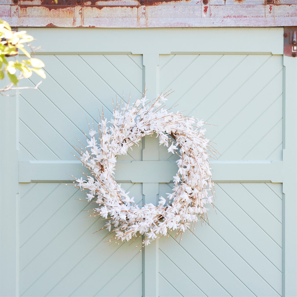 Blossom Floral Wreath 25"D