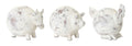 Weathered Stone Farm Animal Figurine (Set of 3)