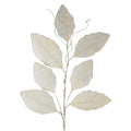 Champagne Magnolia Leaf Spray with Twig Accent (Set of 12)