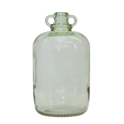 Sage Green Glass Jug Vase (Set of 2)