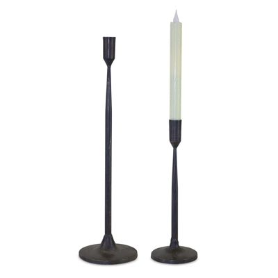 Metal Taper Candle Holder (Set of 2)