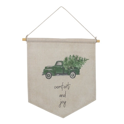 Canvas Christmas Banner (Set of 2)