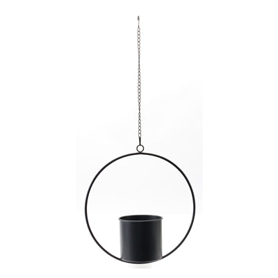 Modern Hanging Planter with Frame (Set of 2)