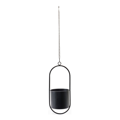 Modern Hanging Planter with Frame (Set of 2)