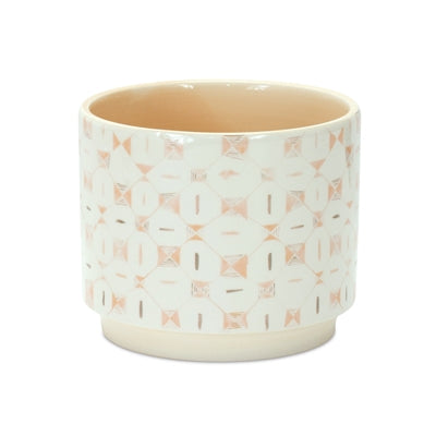 Blush Patterned Stacking Pot (Set of 3)