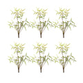 Mini Fern Foliage Bush with Sprout Accent (Set of 6)